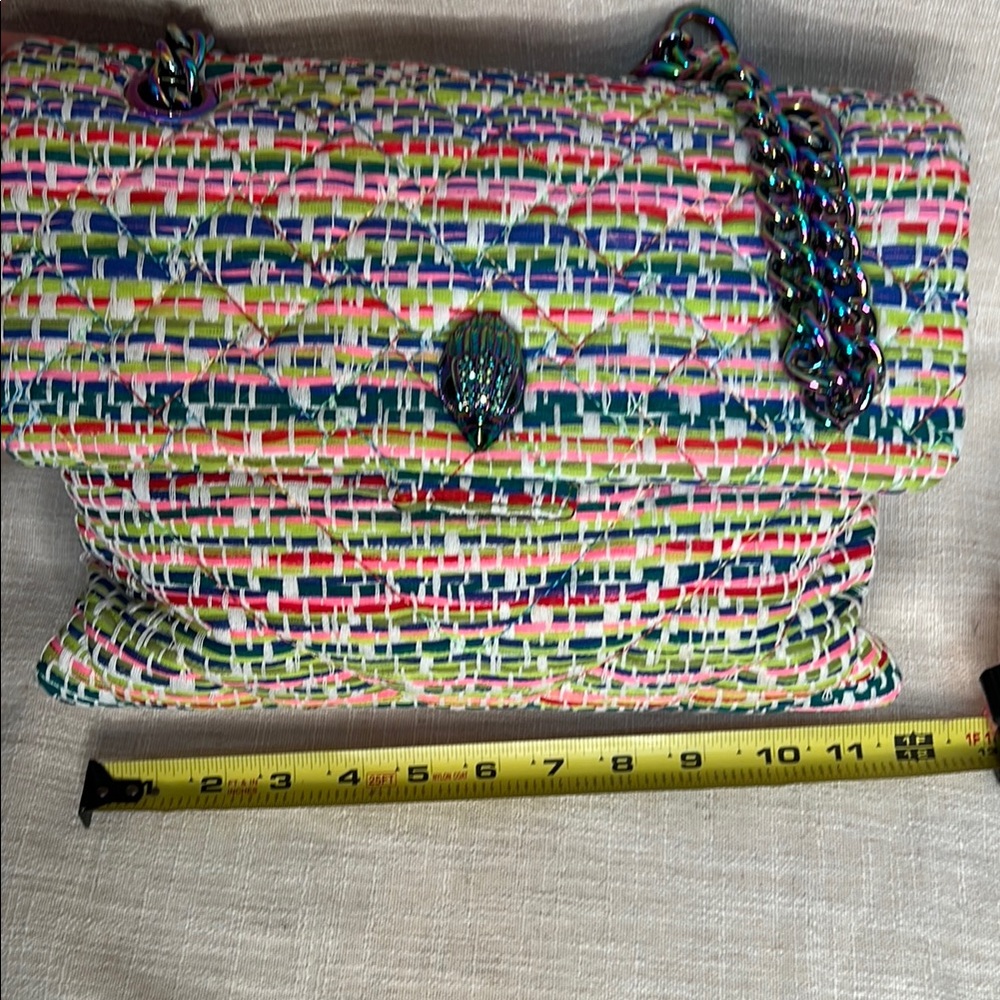 Kurt Geiger London Large Kensington Multicolor Quilted Women's Bag - Picture 3 of 6